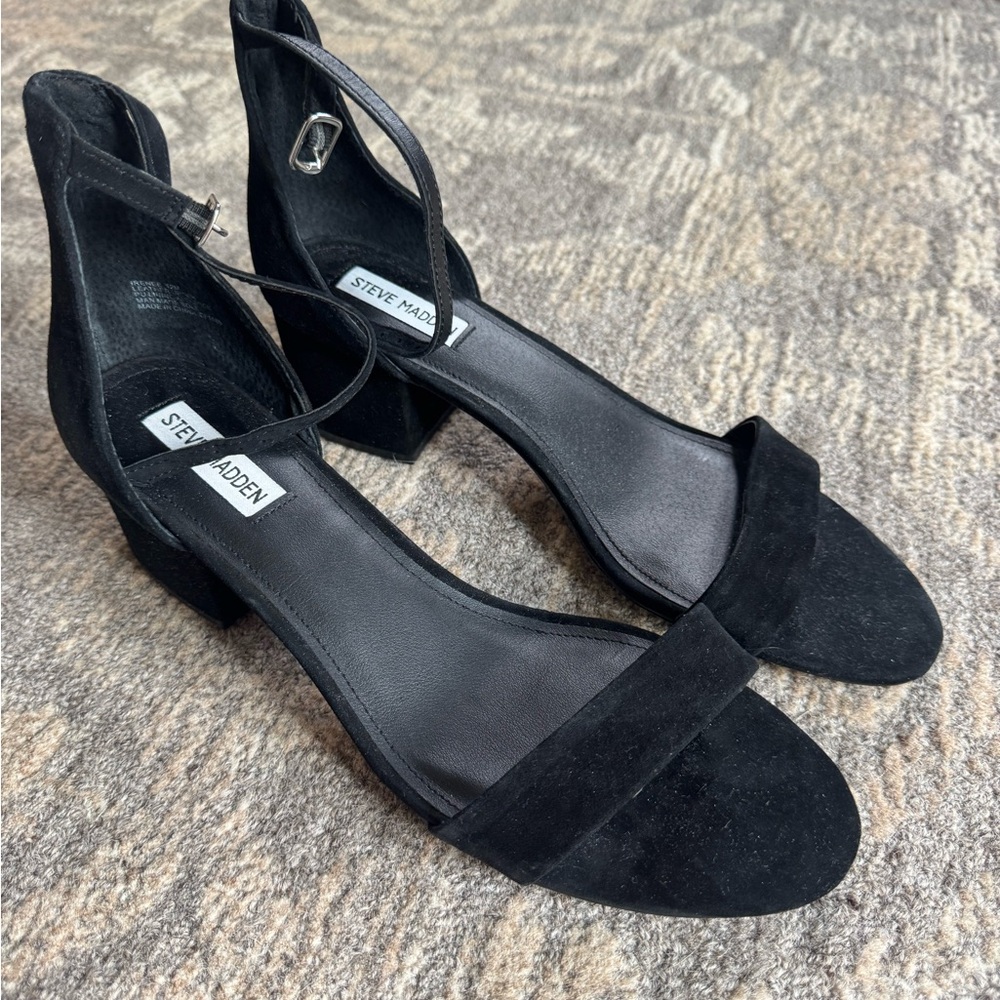 Steve Madden Black Women's Sandals